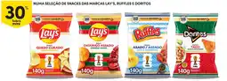 Continente Numa seleção de snacks das marcas lay's, ruffles e doritos promoção