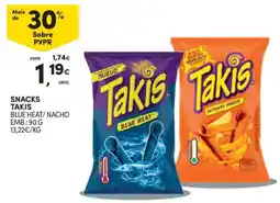 Continente Snacks takis promoção