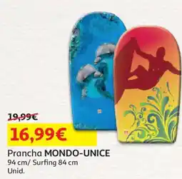 Auchan Prancha MONDO-UNICE promoção