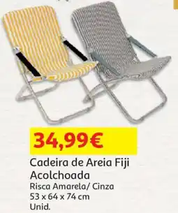Auchan Cadeira de Areia Fiji Acolchoada promoção