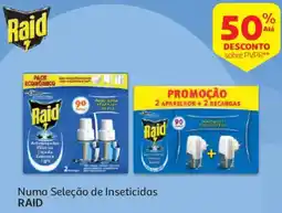 Auchan Numa Seleção de Inseticidas RAID promoção