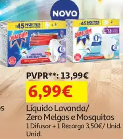 Auchan Líquido Lavanda/ Zero Melgas e Mosquitos promoção