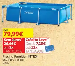 Auchan Piscina Familiar INTEX promoção
