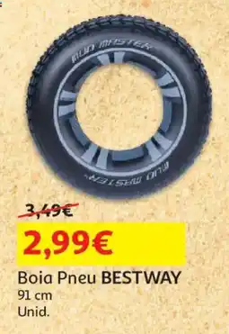 Auchan Boia Pneu BESTWAY 91 cm Unid. promoção