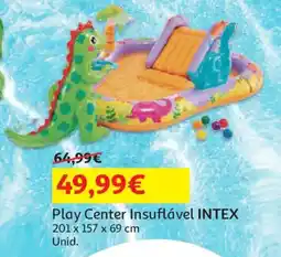 Auchan Play Center Insuflável INTEX 201 x 157 x 69 cm promoção