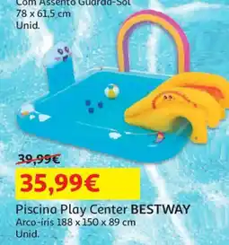 Auchan Piscina Play Center BESTWAY promoção