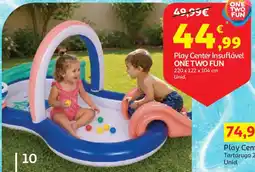 Auchan Play Center Insuflável ONE TWO FUN promoção