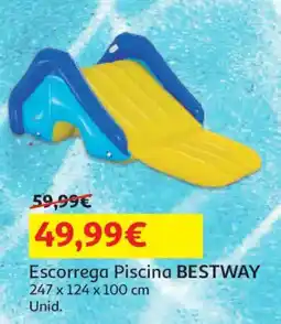 Auchan Escorrega Piscina BESTWAY promoção