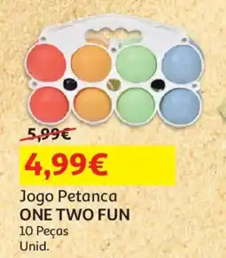 Auchan Jogo Petanca ONE TWO FUN promoção