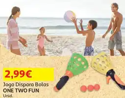 Auchan Jogo Dispara Bolas ONE TWO FUN promoção