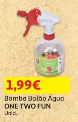 Auchan Bomba Balão Água ONE TWO FUN promoção
