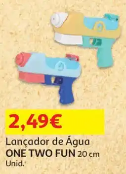 Auchan Lançador de Água ONE TWO FUN 20 cm Unid. promoção
