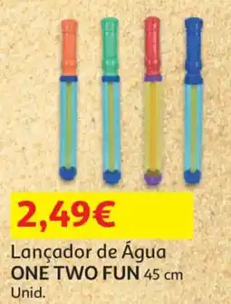 Auchan Lançador de Água ONE TWO FUN 45 cm promoção