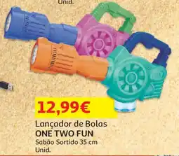 Auchan Lançador de Bolas ONE TWO FUN promoção