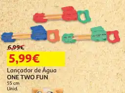 Auchan Lançador de Água ONE TWO FUN 55 cm promoção
