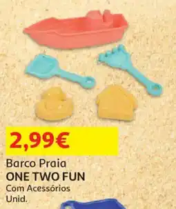 Auchan Barco Praia ONE TWO FUN promoção