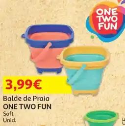 Auchan Balde de Praia ONE TWO FUN promoção