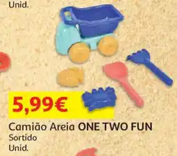 Auchan Camião Areia ONE TWO FUN Sortido Unid. promoção