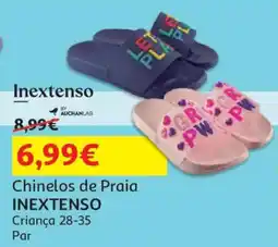 Auchan Chinelos de Praia INEXTENSO promoção