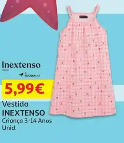 Auchan Vestido INEXTENSO promoção