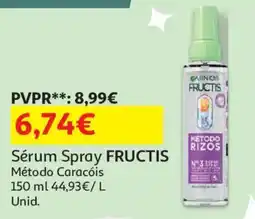 Auchan Sérum Spray FRUCTIS promoção