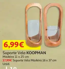 Auchan Suporte Vela KOOPMAN promoção