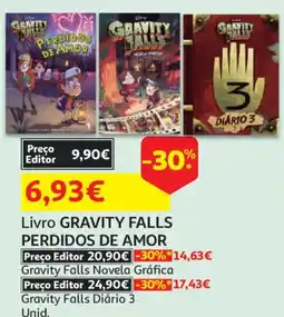 Auchan Livro GRAVITY FALLS PERDIDOS DE AMOR promoção