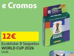 Auchan Ecoblister 8 Soquetas WORLD CUP 2026 promoção