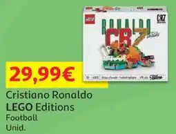Auchan Cristiano Ronaldo LEGO Editions promoção