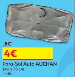 Auchan Para-Sol Auto AUCHAN 140x78 mc promoção