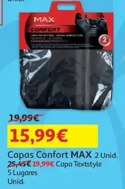 Auchan Capas Confort MAX 2 Unid. promoção