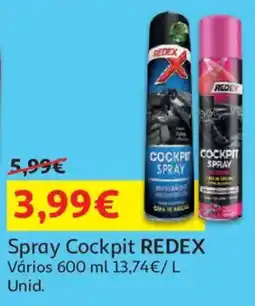 Auchan Spray Cockpit REDEX promoção