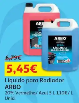 Auchan Liquido para Radiador ARBO promoção