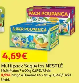 Auchan Multipack Saquetas NESTLÉ promoção
