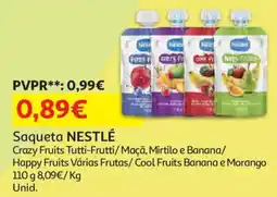 Auchan Saqueta NESTLÉ promoção