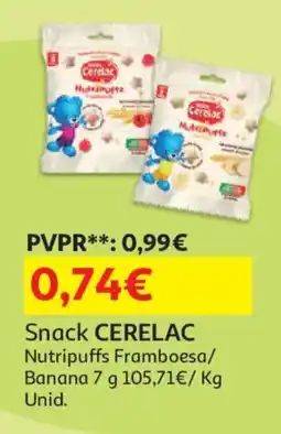 Auchan Snack CERELAC promoção