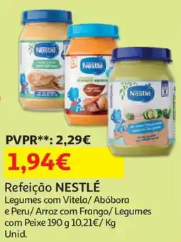 Auchan Refeição NESTLÉ promoção