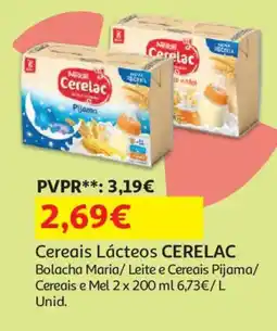 Auchan Cereais Lácteos CERELAC promoção