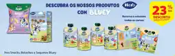 Auchan Nos Snacks, Bolachas e Saquetas Bluey promoção