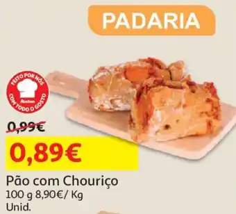 Auchan Pão com Chouriço promoção
