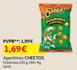 Auchan Aperitivos CHEETOS Futebolas promoção