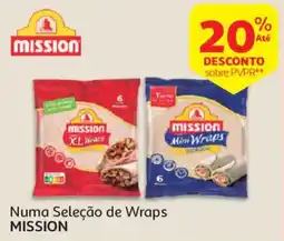Auchan Numa Seleção de Wraps MISSION promoção