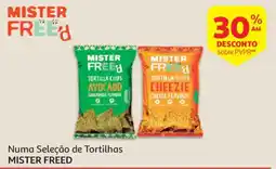 Auchan Numa Seleção de Tortilhas MISTER FREED promoção