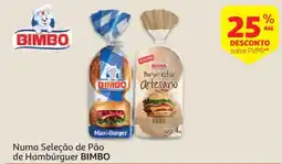 Auchan Numa Seleção de Pão de Hambúrguer BIMBO promoção
