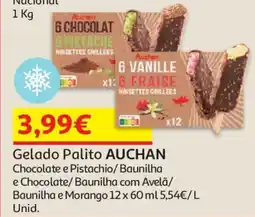 Auchan Gelado Palito AUCHAN promoção