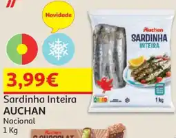 Auchan Sardinha Inteira AUCHAN promoção