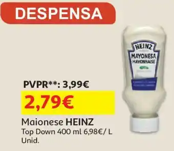 Auchan Maionese HEINZ promoção