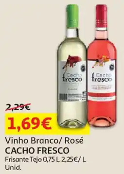 Auchan Vinho Branco/ Rosé CACHO FRESCO promoção