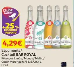 Auchan Espumante/ Cocktail BAR ROYAL promoção