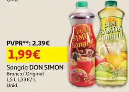 Auchan Sangria DON SIMON promoção